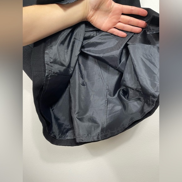 SAG HARBOR Avenue Black Sleeveless Dress Wool Lana Work Career Size 14 - Picture 8 of 8